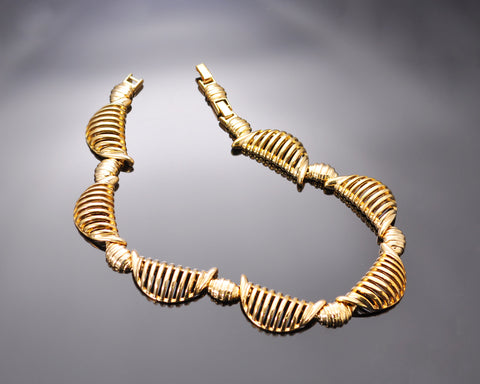 Chunky Gold Curb Chain Necklace