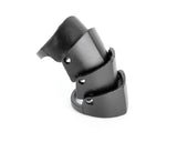 Unisex Punk Gothic Joint Hinged Full Knuckle Armor Finger Ring - Black