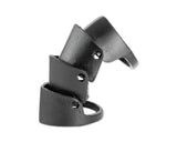 Unisex Punk Gothic Joint Hinged Full Knuckle Armor Finger Ring - Black