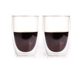 Double Walled Coffee Glasses Set of 2