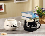 300ml Cat Face Couple Coffee Mug