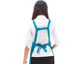 Women Kitchen Cooking Aprons with 2 Front Pockets