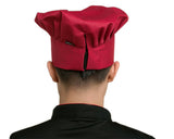 Mushroom Style Adjustable Chef Hat with Elastic Band