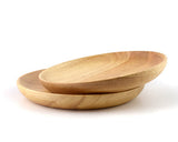 15 cm Wood Round Shaped Dinner Plate