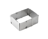 Adjustable Stainless Steel Square Cake Mold for Baking