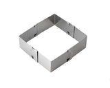 Adjustable Stainless Steel Square Cake Mold for Baking