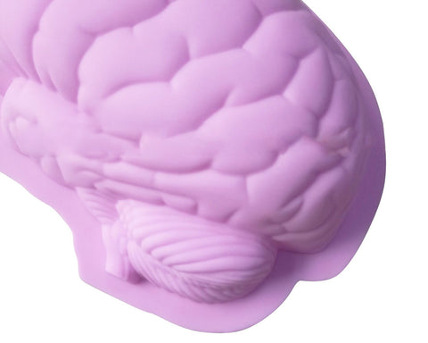 Cake Mould Brain Shape Silicone Jello Mold Halloween Prop