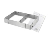 Adjustable Stainless Steel Square Cake Mold for Baking