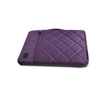 Diamond Series MacBook Sleeve Case with Handle - Purple