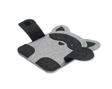 Wool Series MacBook Case - Raccoon