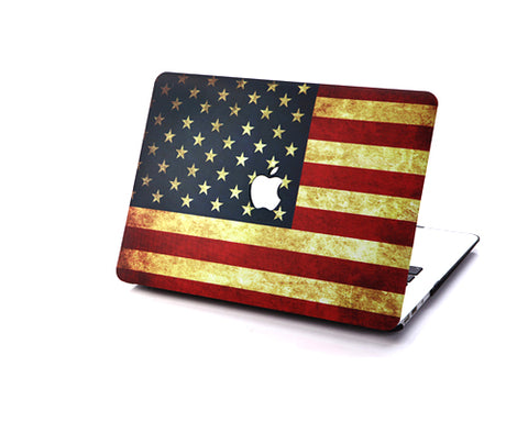 Matt Series MacBook Hard Case - American