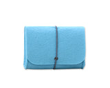 Wool Series MacBook Accessories Hand Pouch - Blue