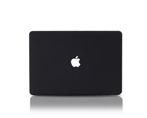 Matt Series 12&quot; MacBook Hollow-out Logo Hard Case - Black