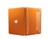 Matt Series 12&quot; MacBook Hollow-out Logo Hard Case - Orange