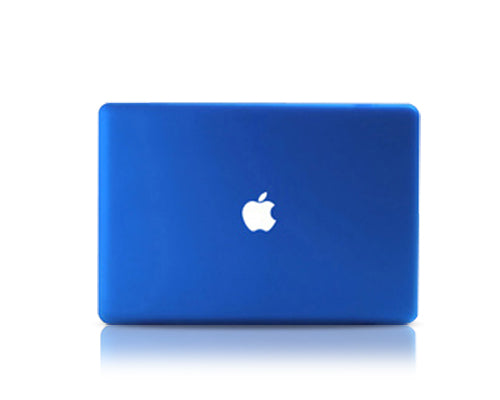 Matt Series 12&quot; MacBook Hollow-out Logo Hard Case - Blue