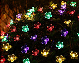 50 Bulbs Flower Solar String Lights