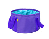 Folding Outdoors Wash Basin - Purple