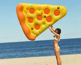 Pizza Shaped Inflatable Pool Floating Lounger