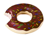 Giant Inflatable Donut Pool Float Toy - Brown