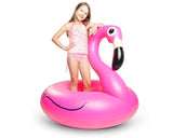 Giant Flamingo Inflatable Pool Float - Magenta