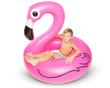 Giant Flamingo Inflatable Pool Float - Magenta