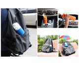 500ml Travel Silicone Folding Water Bottle for Outdoor - Blue
