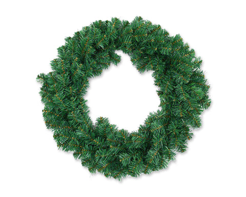 20'' Christmas Decoration Artificial Pine Wreath - Green