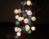 20 Cotton Balls LED String Light for Christmas Party Decoration