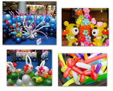 200 Pcs Party Decoration Color Twisting Balloons Pack