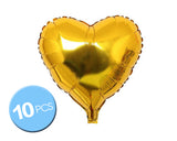 Foil Mylar Heart Balloons for Party Decoration