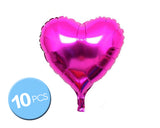 Foil Mylar Heart Balloons for Party Decoration