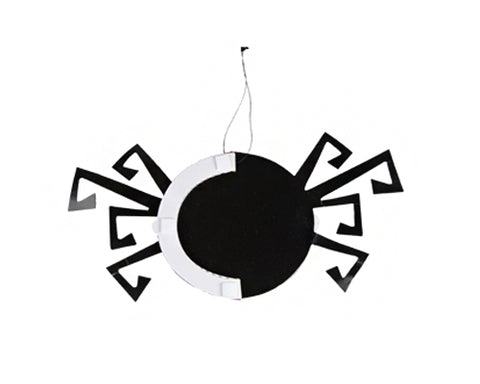 Halloween Party Decoration Round Paper Lantern - Spider