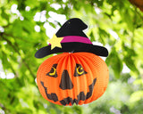 Halloween Party Pumpkin Witch Paper Lantern