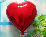 5 Pcs 36'' Red Heart Shaped Foil Mylar Balloon