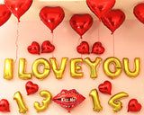 I Love You Series Decorative Foil Balloon