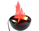 Hanging Flame Light with Adapter for Halloween Decoration