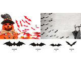 12 Pieces Bats Wall Stickers for Halloween Decoration