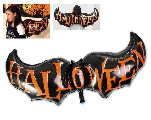 Halloween Party Decoration Bat Helium Foil Balloon