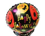 5 Pcs Halloween Party Decoration Balloon with Handle for Kids - Black