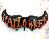 4 Pcs Halloween Party Decoration Helium Foil Balloon Set