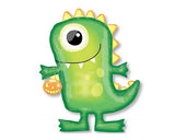 Halloween Party Decoration Dinosaur Monster Helium Foil Balloon