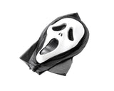 Halloween Party Masquerade Horror Scary Mask w/ Shroud - Ghost