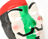 Halloween Party V Face Vendetta Anonymous Scary Mask - Multicolor