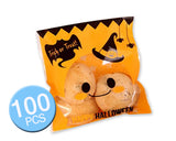 100 Pcs Halloween Party Accessory Cookie Candy Gift Treat Bag - Witch