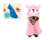 Absorbent Dog Bathrobe Towel