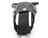 Guardian Gear Series Pet Dog Muzzle with Adjustable Strap - Black