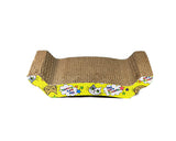 Corrugated Cardboard Cat Scratcher Board with Catnip