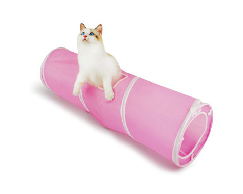 90 cm Collapsible Spiral Cat Tunnel Playing Toy