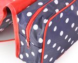 Foldable Travel Makeup Bag with Hook - Dot