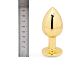 Adult Sex Toy Unisex Stainless Steel Anal Plug